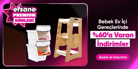 Bebek Ev İçi Gereçlerinde %60'a Varan İndirimler