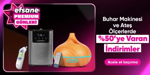 Buhar Makinesi Ve Ateş Ölçerlerde %50'ye varan İndirimler