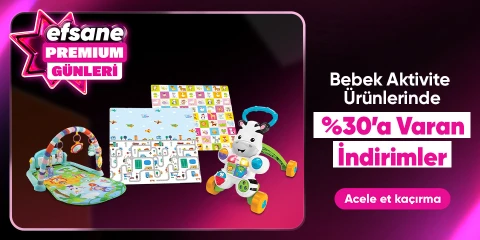 Bebek Aktivite Ürünlerinde %30'a varan İndirimler