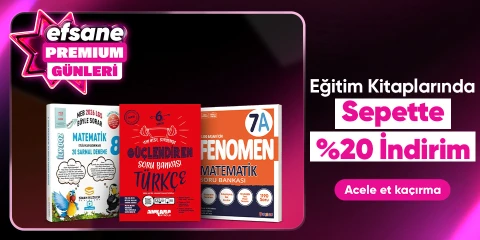 Eğitim Kitaplarında  Sepette %20 İndirim
