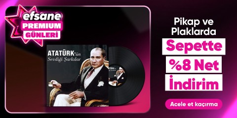 Pikap ve Plaklarda  Sepette %8 Net İndirim