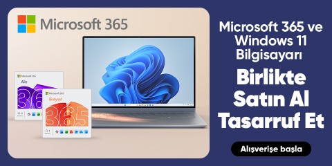 Microsoft 365 ve uygun bir Windows 11 bilgisayar satın alarak tasarruf edin