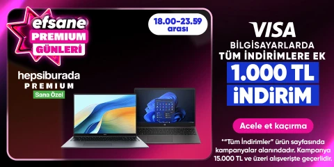15.000 TL'ye 1000 TL İndirim