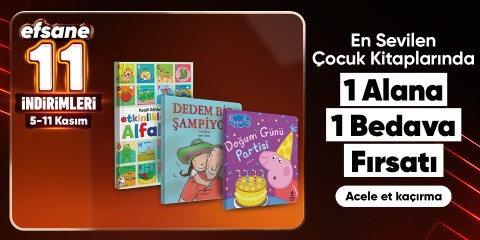 En Sevilen Çocuk Kitaplarında  1 Alana 1 Bedava Fırsatı