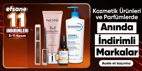 Kozmetik Ürünleri ve Parfümlerde Anında İndirimli Markalar