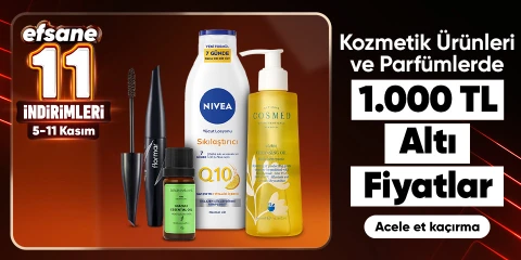 1.000 TL Altı  Kozmetik Ürünleri ve Parfümler