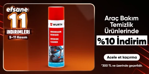 Araç Bakım Temizlik Ürünlerinde Kaçırılmayacak Fırsatlar
