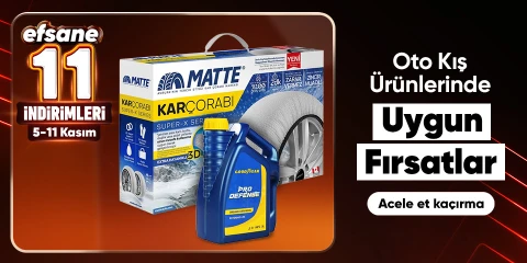 Oto Kış Ürünlerinde Kaçırılmayacak Fırsatlar