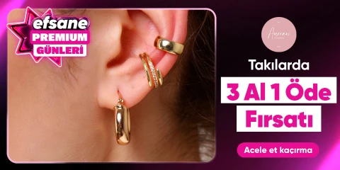 Efsane Kasıma Özel Aurrari Takılarda 3 al 1 öde