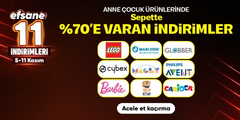 anne çocuk 70'e varan indirimler