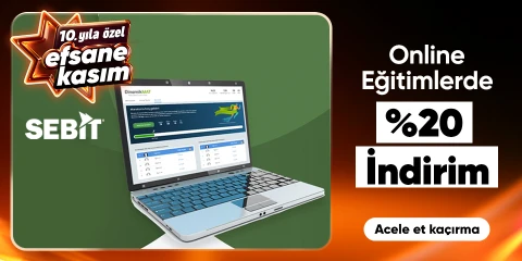 Sebit Eğitim ve Bilgi Teknolojileri Satıcılı Ürünlerde % 20 İndirim