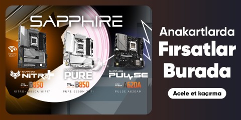 Sapphire Anakartlar Burada