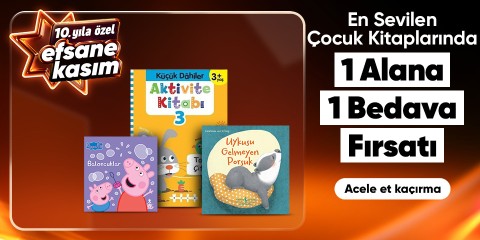 En Sevilen Çocuk Kitaplarında 1 Alana 1 Bedava Fırsatı