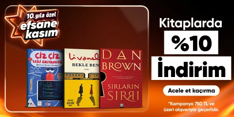 Kitaplarda  %10 İndirim