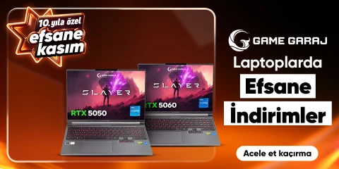 Game Garaj Laptoplarda Efsane İndirimler