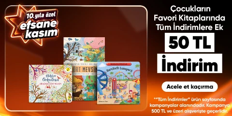 Çocukların Favori Kitaplarında  Tüm İndirimlere Ek  50 TL İndirim