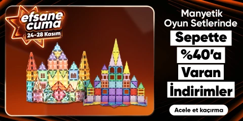 Manyetik Oyun Setlerinde Sepette Net %40'a Varan İndirim