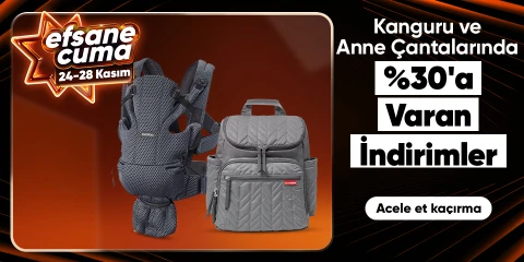 Kanguru ve Anne Çantalarında %30 a Varan İndirimler