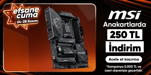 Anakartlarda   250 TL İndirim