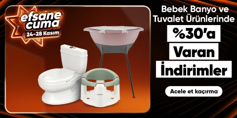 Bebek Banyo ve Tuvalet Ürünlerinde %30 a Varan İndirimler