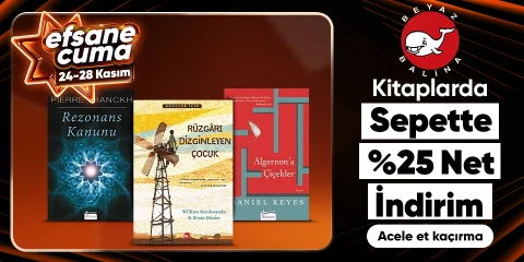 Kitaplarda Sepette %25 Net İndirim