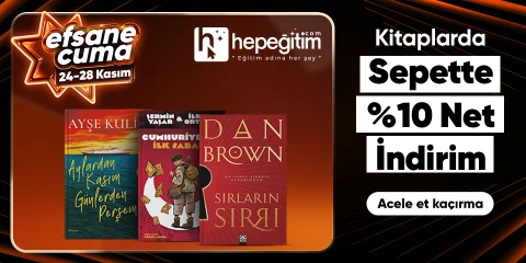 Kitaplarda Sepette %10 Net İndirim