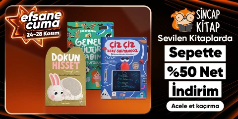 Sevilen Kitaplarda  Sepette %50 Net İndirim
