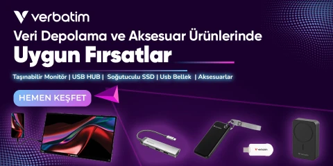 Verbatim Veri Depolama ve Aksesuar Ürünlerinde Fırsatlar