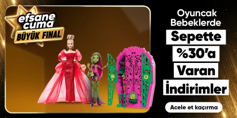 Oyuncak Bebeklerde Sepette Net %30'a Varan İndirim