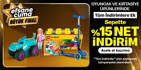 oyuncak 15% net indirim