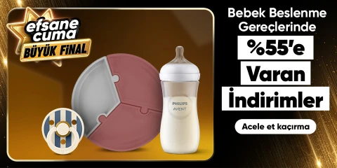 Bebek Beslenme Gereçlerinde %55'e Varan İndirimler