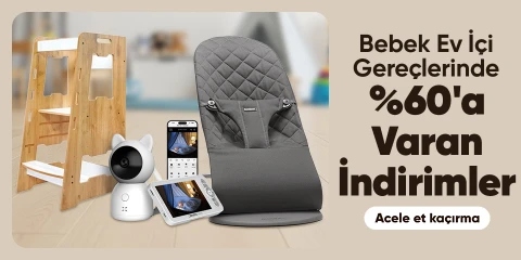Bebek Ev İçi Gereçlerinde %60’a Varan İndirimler