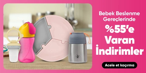 Bebek Beslenme Gereçlerinde %55’e Varan İndirimler