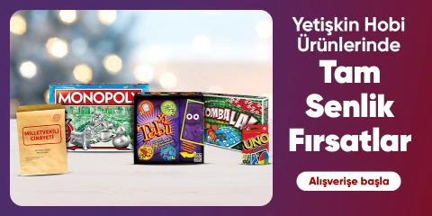  Yılbaşına Özel Yetişkin Hobi Ürünlerinde Süper Fiyatlar