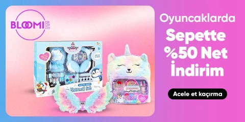 Bloomie Markalı OyuncaklardaSepette Net %50 İndirim