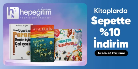 Kitaplarda  Sepette %10 İndirim