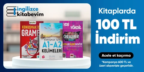 Kitaplarda  100 TL İndirim