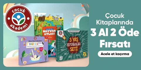 Çocuk Kitaplarında   3 Al 2 Öde Fırsatı