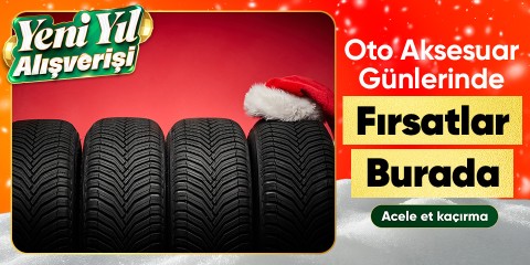 Oto Aksesuar Günlerinde Yılbaşı Fırsatları