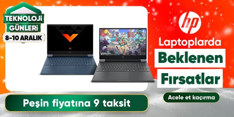 HP Laptoplarda Fırsatlar