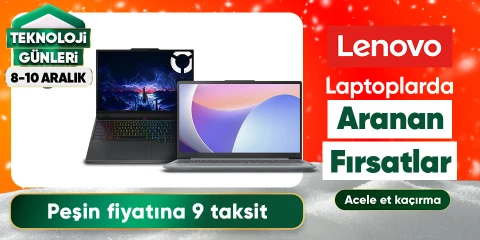Lenovo Laptoplarda Fırsatlar