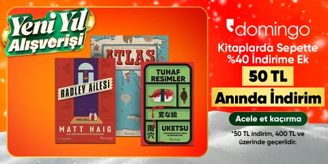 Kitaplarda Sepette %40 İndirime Ek 50 TL Anında İndirim