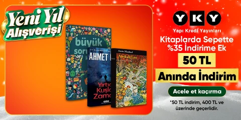 Kitaplarda Sepette %40 İndirime Ek 50 TL Anında İndirim