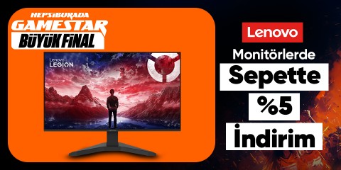 Lenovo Monitörlerde Sepette %5 İndirim