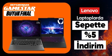 Lenovo Laptoplarda Sepette %5 İndirim
