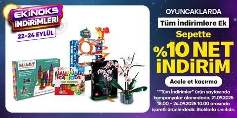 oyuncak %10 net indirim
