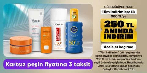Tüm indirimlere ek 900 TL'ye 250 TL kupon indirim