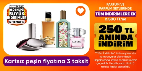 Parfüm ve Parfüm Setlerinde  Tüm İndirimlere Ek 250 TL Anında İndirim*