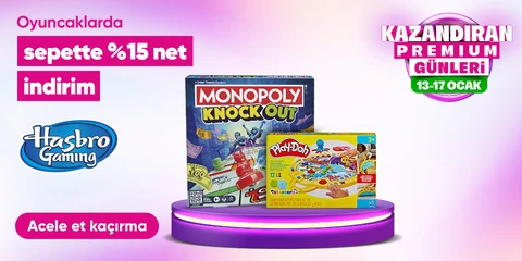 Hasbro Oyuncaklarında Sepette Net %15 İndirim