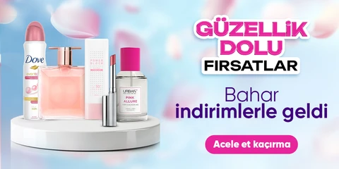 Bahar indirimlerle geldi